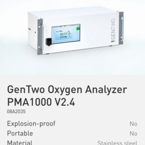 GenTwo Oxygen Analyzer PMA1000 V2.4 Part No.: 08A2035