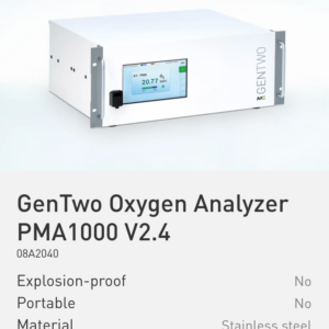 GenTwo Oxygen Analyzer PMA1000 V2.4 Part No.: 08A2040